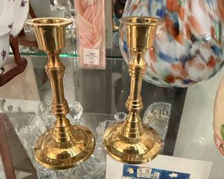Baldwin Brass Candlesticks (Pair)