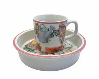 Tiffany Playground by Tiffany & Co. 1992 ~ 3-Piece Child's Set
