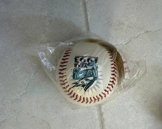 1993 Florida Marlins Inaugural Season Team Signed Baseball