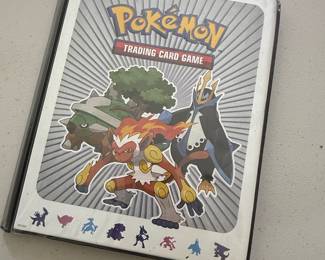 Pokemon Trading Card Binder with Pokemon Cards