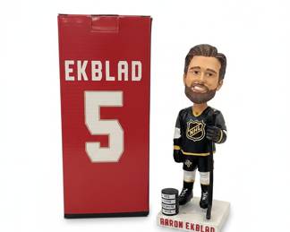 Aaron Ekblad Florida Panthers 2024 Stanley Cup Champions Bobblehead with Box