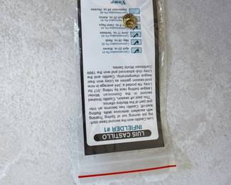 Luis Castillo Florida Marlins Commemorative Pin