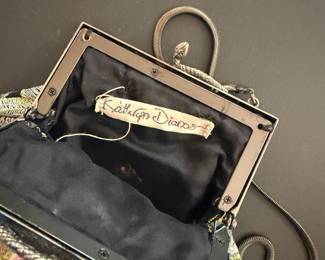 Kathryn Dianos Embroidered Handbag
