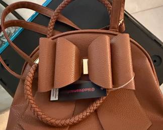 Like Dreams Bow Detail Satchel Handbag