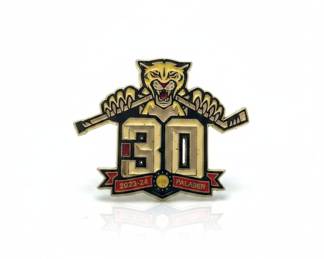 Florida Panthers 30th Anniversary Hockey Pin