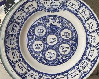 Bardiger & Tepper Passover Seder Plate