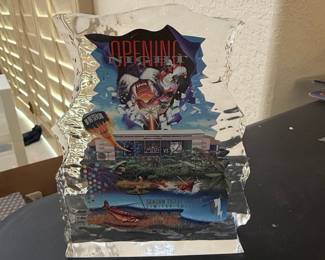 Florida Panthers 1998-99 Season Ticket Holder Limited Edition Ice Sculpture Award
