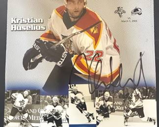Kristian Huselius Florida Panthers "Growl" Magazine Cover - March 5, 2003