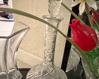 American Brilliant Period Cut Glass Decanter