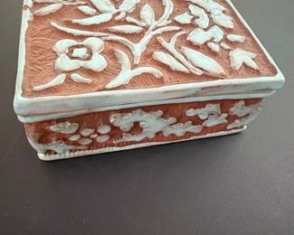 Italian Ceramic Decorative Box