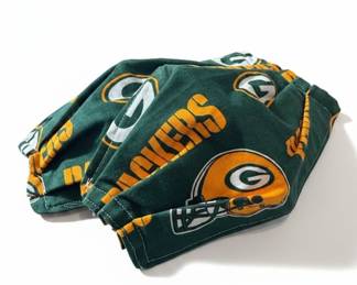 Green Bay Packers Fabric Face Mask