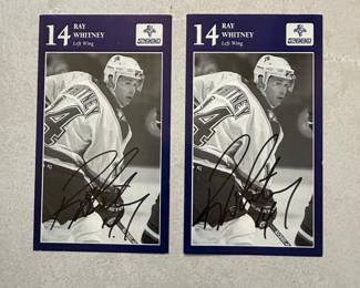 Ray Whitney Autographed Hockey Card