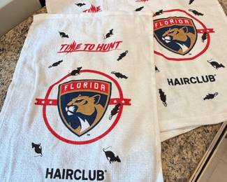 Florida Panthers "Time to Hunt" Hair Club Towels (Set of 3)