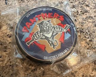 Florida Panthers 30th Anniversary Collector's Puck
