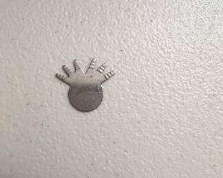 Silver Hand Charm