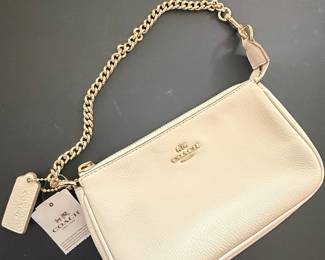 Coach Nolita 19 Wristlet with Chain Strap