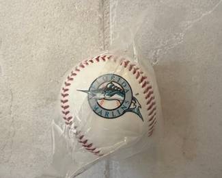 Florida Marlins Inaugural Year Baseball