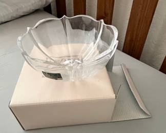 Mikasa Satin Tulip Crystal Bowl