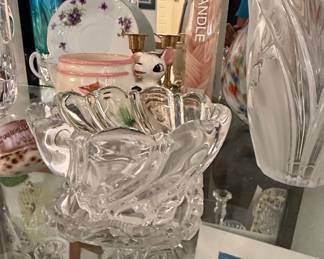 Pressed Glass Ashtray