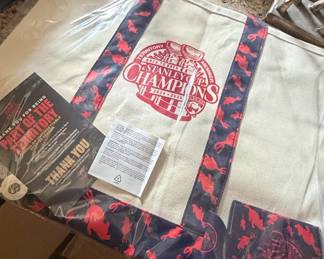Florida Panthers Stanley Cup Champions 2024-2025 Territory Member Tote Bag with Lobster Pattern