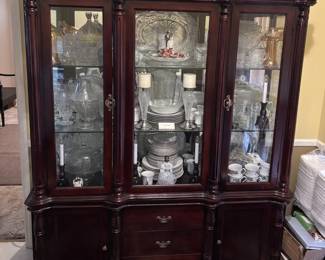 Benjara Zenie China Cabinet
