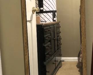 WoodFramed FullLength Mirror