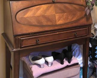 Vintage Wooden Secretary Desk