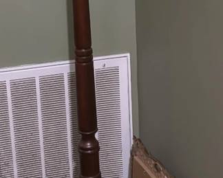 Mahogany Coat Rack