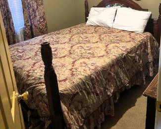 4Poster Cherry Queen Bed Frame
