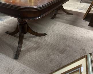 Another view of 2-pedestal dining table
