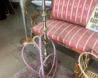 Hookah floor lamp