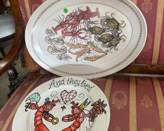 Crawfish plates