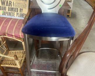 Modernist chrome chair