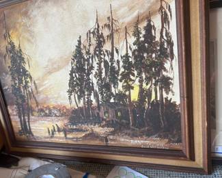 Louisiana swamp by Baton Rouge artist