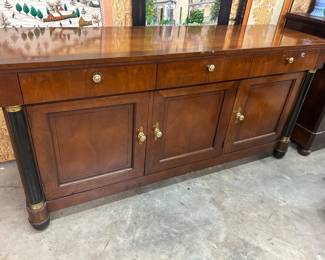 Baker Furniture "Neo-Classic three-door cabinet