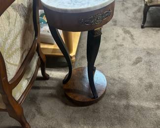 Directoire style ormolu mounted pedestal