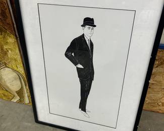 Dapper fashion print