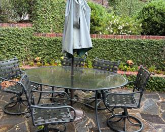 Brown Jordan patio set