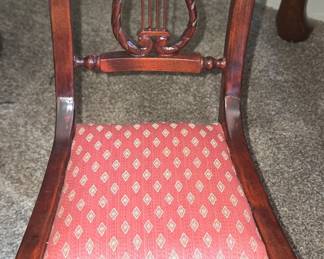 Miniature Lyre Back Side Chair - Duncan Phyfe Style