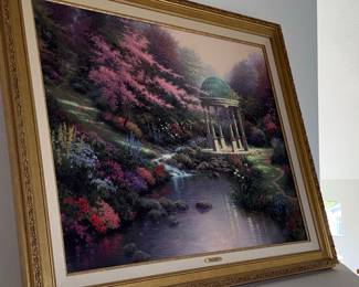 Thomas Kinkade "Pools of Serenity" Limited Edition Canvas Print