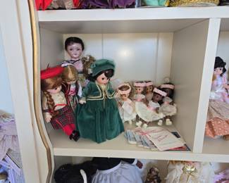 Collection of Madame Alexander Dolls