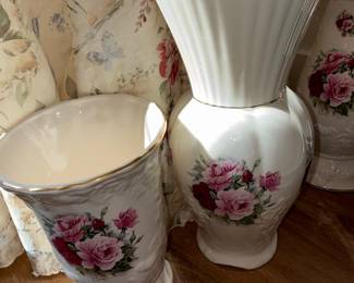 Royal Albert "Old Country Roses" Porcelain Vases (Set of 2)