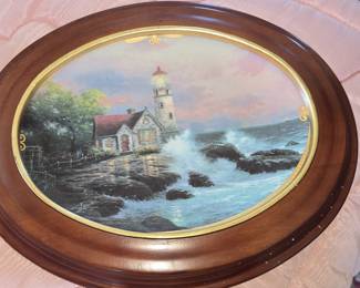 Thomas Kinkade "Hope's Cottage" "Secrets of Serenity" Collector Plate