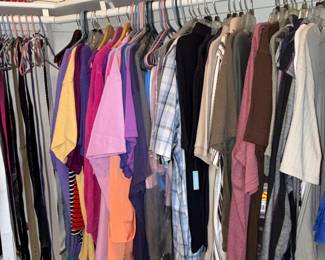 Assorted Men's Clothing and Books