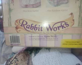 Miss Rose Rabbit "Rabbit Works" Collectible Bunny