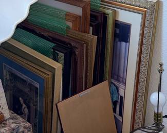 Assorted Framed Art Pieces