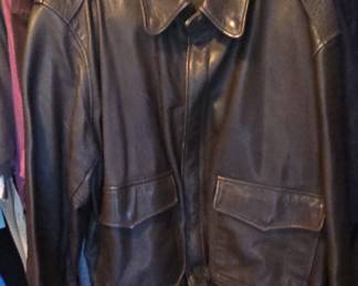 Golden Bear A-2 Style Leather Flight Jacket