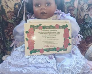 Melissa Jane "Vanessa" Porcelain Doll