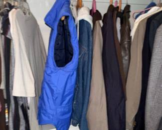 Assorted Men's Clothing and Books