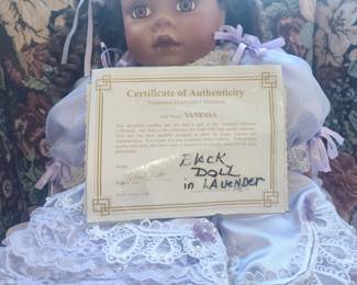Melissa Jane "Vanessa" Porcelain Doll